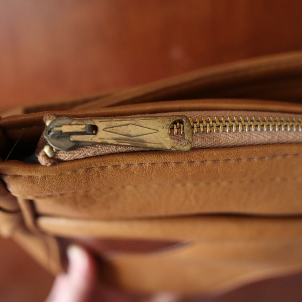 Brown Patchwork Leather Adjustable Shoulder Bag H… - image 3